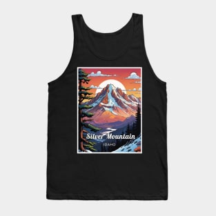 Silver Mountain ski idaho usa Tank Top